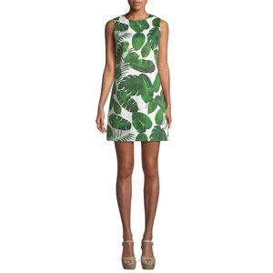 Alice and Olivia Palm Print Dress